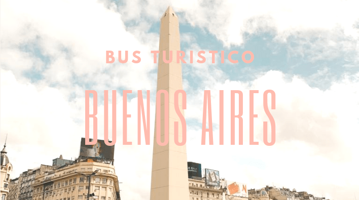 Bus turístico en Buenos Aires.